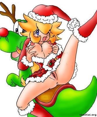 0193 - Christmas Empty Princess_Peach Reindeer Rudolph Santa_Claus Super_Mario_Bros. Yoshi cosplay.jpg