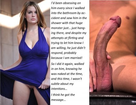 KrayzKuckold - Cuckold Captions 646 Wife Wants BIG Cock, and you ain't got one! - 0001he-got-the-message.jpg