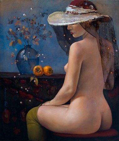 Woman with Hat and Fruit.jpg